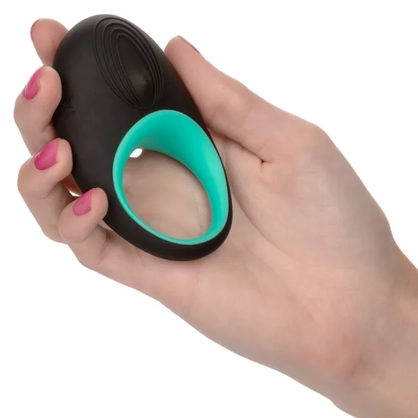 Link Up Pinnacle Silicone Rechargeable Rolling Pleasure Ball Cock Ring By CalExotics