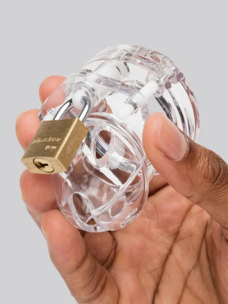 CB Mini Me Clear Chastity Cage Kit