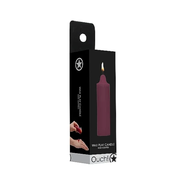 Ouch Wax Play Candle - Rose Scented - 100 G
