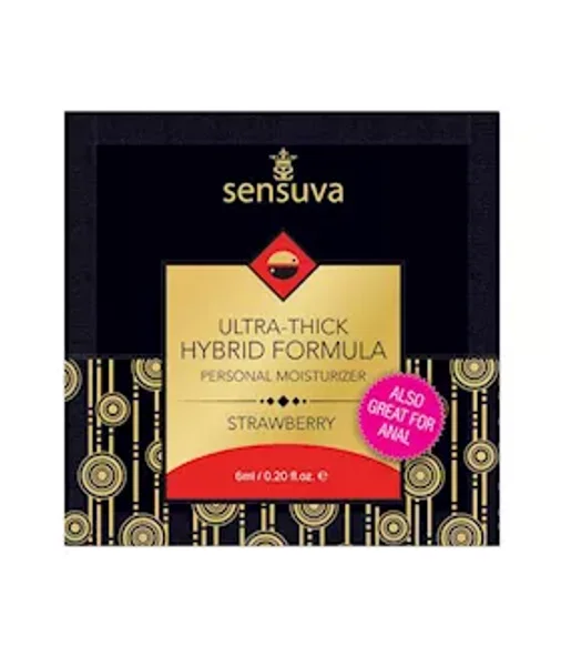 Ultra-thick Hybrid Personal Moisturiser - Strawberry  - Strawberry - Single — image 2 of 2