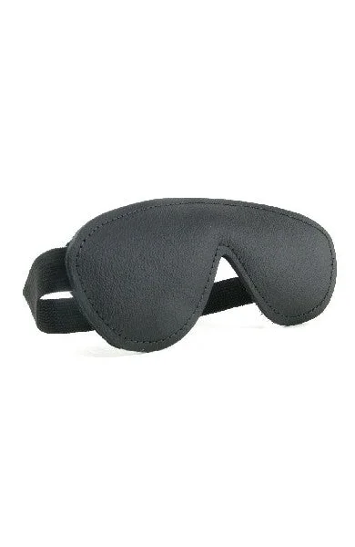 Non-Leather Padded Blindfold Black