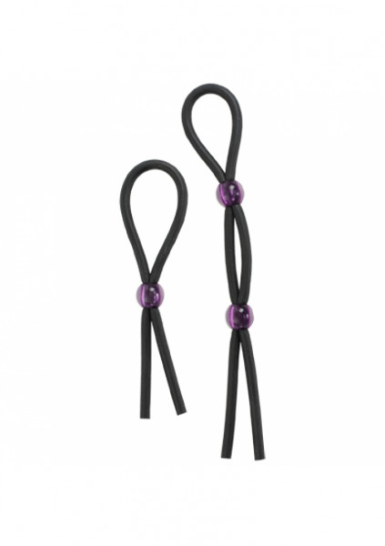 Silicone Cock Ties - Black - Best Cock Ring