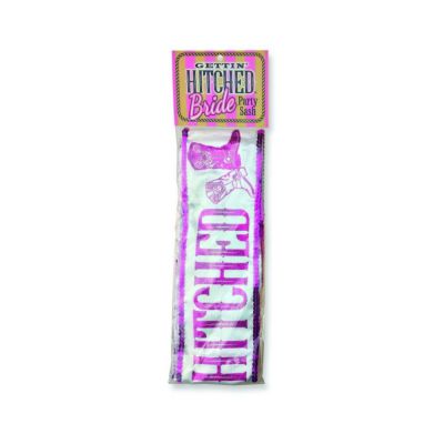 Gettin Hitched Bride Party Sash
