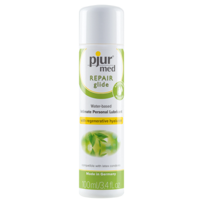 Pjur med REPAIR glide Water based Personal Lubricant 3 4 oz