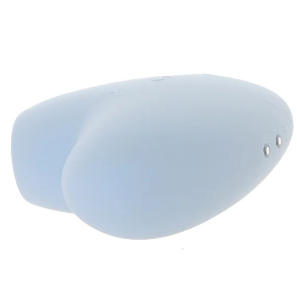 Satisfyer Cutie Heart Pressure Wave Rechargeable Waterproof Clitoral Stimulator - Blue