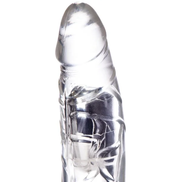 Bondara Crystal Clear Vibrating Dildo – 9 Inch — image 4 of 5