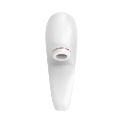 Pro 4 Couples Air Pulse Stimulator Vibration White Clitoral Stimulation Toys