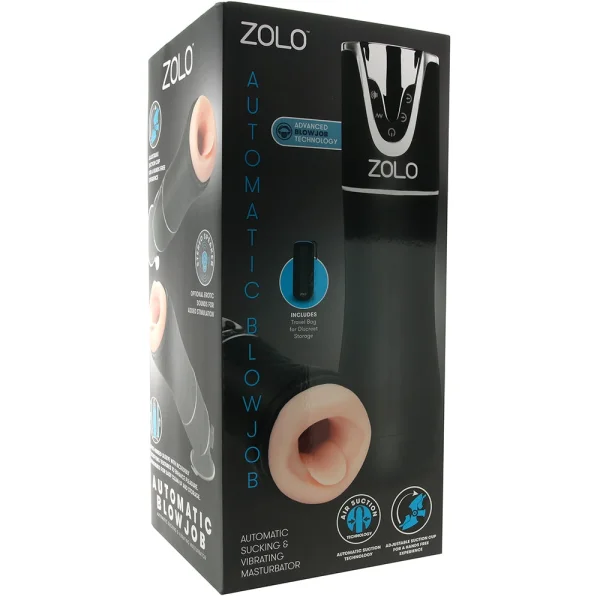 ZOLO Automatic Blowjob Rechargeable Vibrating Penis Masturbator