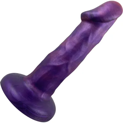 Shilo Pack And Play Silicone Dildo by New York Toy Collective Wildberry