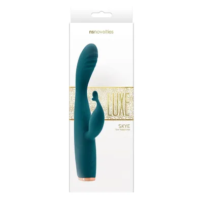 Luxe Skye Slim Flexible Rabbit Vibrator by NS Novelties