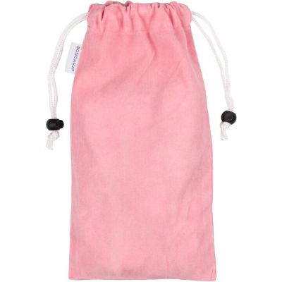 Bondara Large Pink Velvet Sex Toy Storage Bag