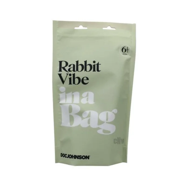 Rabbit Vibrators: In A Bag Rabbit Vibe Black