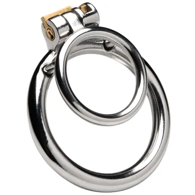 Master Series Stainless Steel Locked Cock Ball Ring
