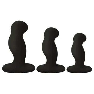 G Play Vibrating 3 Piece Plug Set
