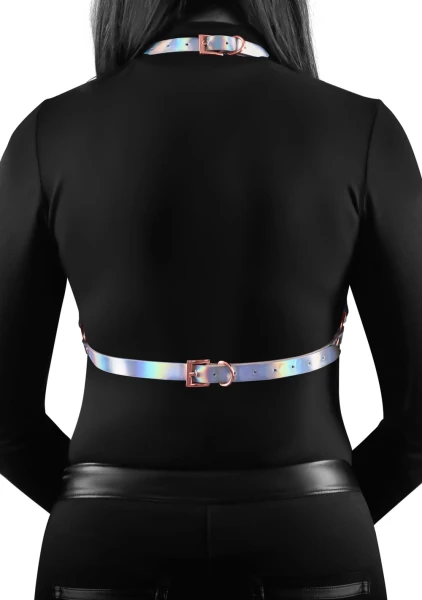Cosmo Crave Chest Harness Large / X-Large - Rainbow