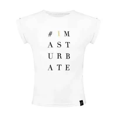 WOMANIZER imasturbate T Shirt Tailored fit