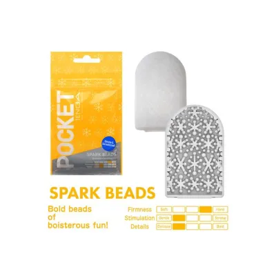 Pocket Tenga Spark Beads Stroker
