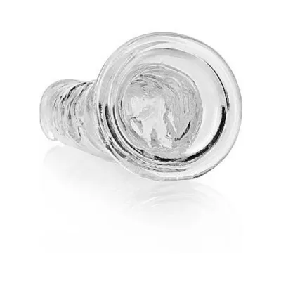 Realistic Dildos Realrock Crystal Clear Straight 9 In Dildo Without Balls Clear
