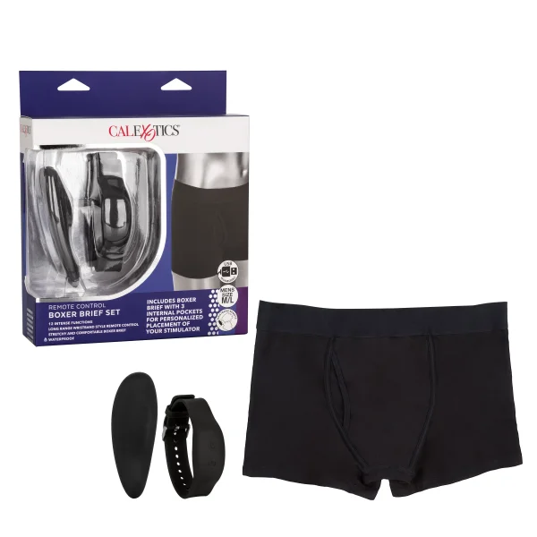 Remote Control Boxer Brief Set M/l