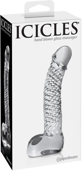 5" Glass G-Spot Dildo