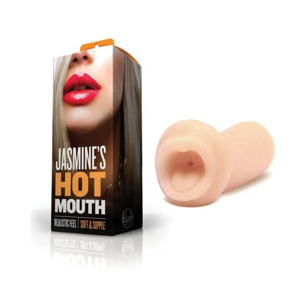 Jasmine's Hot Mouth Soft Pocket Sized Masturbator — image 12 of 12