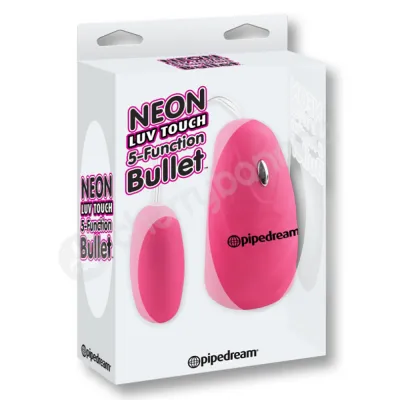 Neon Luv Touch Pink 5 Function Bullet Vibrator