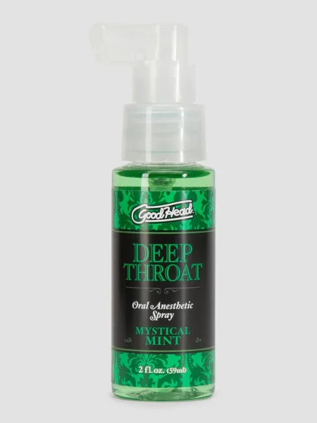 Doc Johnson Good Head Deep Throat Mint Oral Anesthetic Spray 2 fl oz