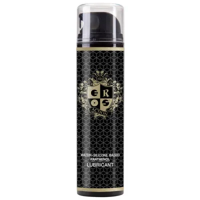 Eros Action Water silicone Based w Panthenol Lubricant Extremely Long Lasting Glide