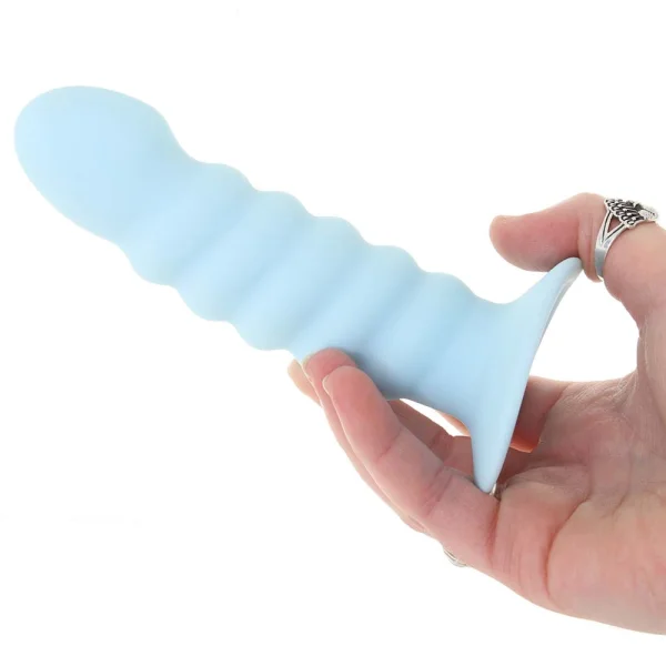 Maia 'Paris' 6" Silicone Ribbed Dong | Suction-Base Dildo — image 8 of 11