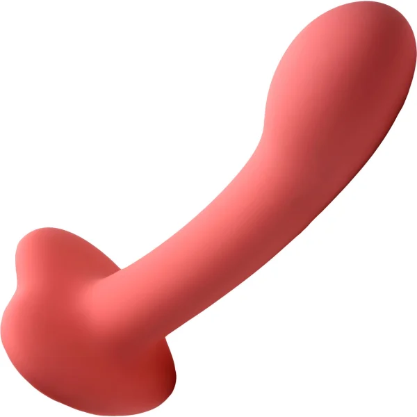 Simply Sweet G-Spot 7" Silicone Suction Cup Dildo - Pink
