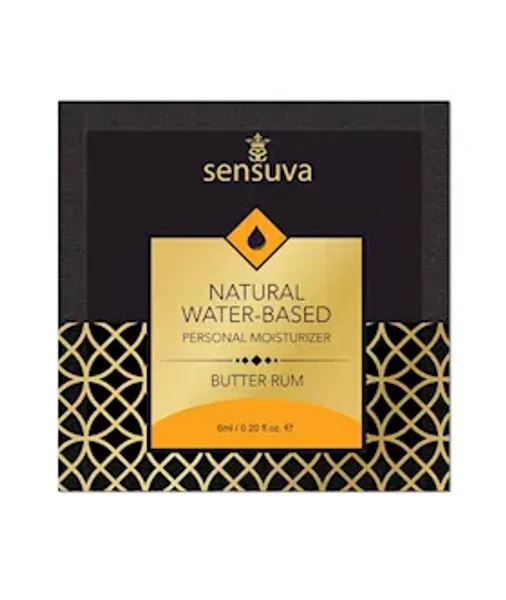 Natural Water-based Personal Moisturiser -  Butter Rum - Single — image 2 of 2