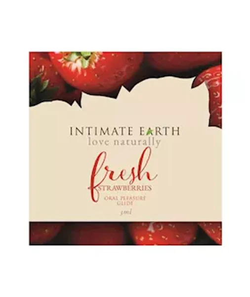 Intimate Earth Oral Pleasure Glide Fresh Foil 3 Ml - Strawberry - Strawberry - 3ml — image 2 of 2