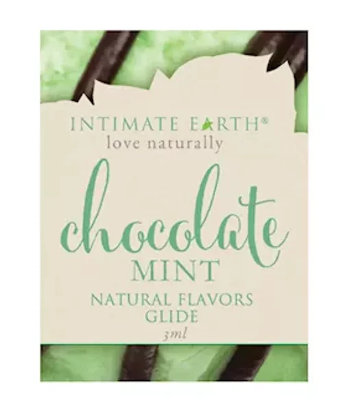 Intimate Earth Natural Flavours Glide Foil - Chocolate Mint - 3ml — image 2 of 2