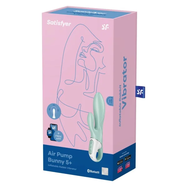 Satisfyer Air Pump Bunny 5+ Inflatable Rabbit Vibe