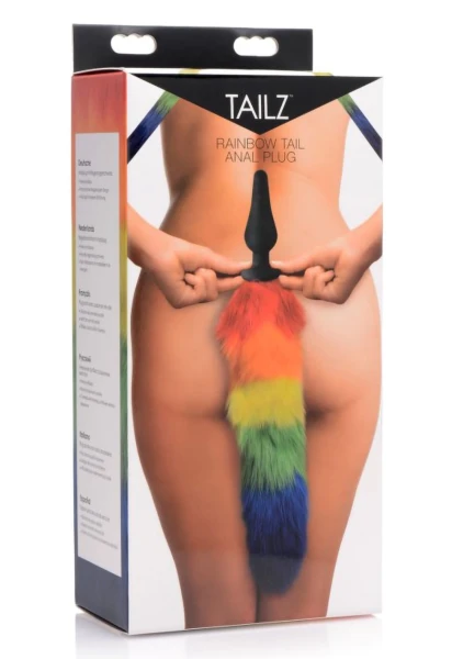 Tailz Rainbow Tail Anal Plug
