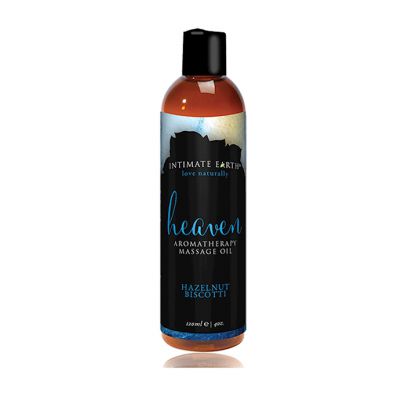 Intimate Earth Massage Oil Heaven Hazelnut Biscotti 120 Ml 120 Ml