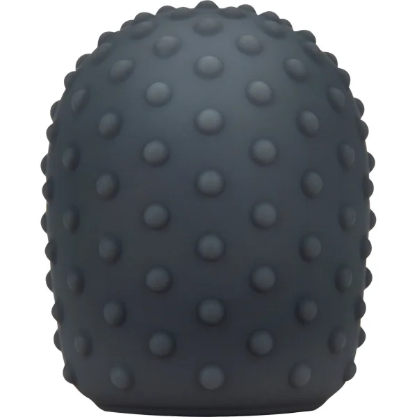 Le Wand Original Silicone Textured Covers Black Pack Of 2