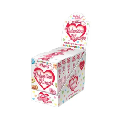 Risque Valentines Heart Candy 1 6oz Boxes Display Of 6