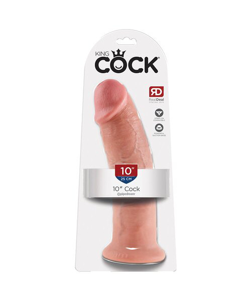 Pipedream King Cock Light Tone Dildo - 5, 6, 7, 8, 9 or 10 Inch