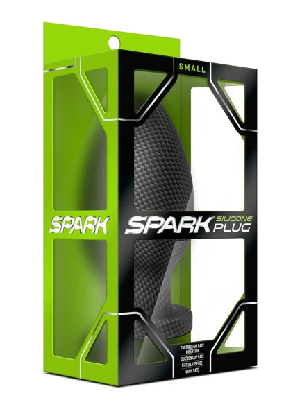Spark Silicone Butt Plug With Carbon Fiber Design — image 12 of 13
