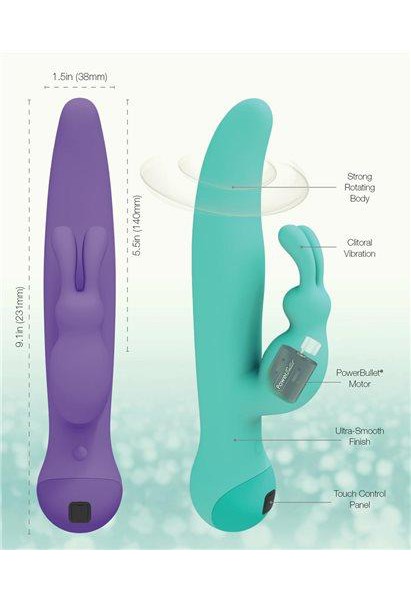 Touch By Swan Duo Rechargeable Silicone Dual-Stimulation Vibrator — image 4 of 5