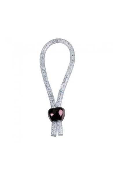 Adjustable Loop Cock Ring - Clear