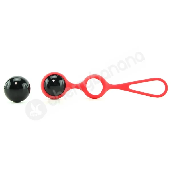 Scarlet Couture Glass Duo Balls