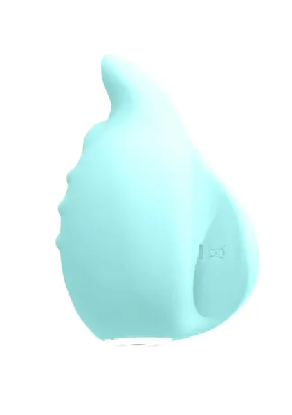 Huni Rechargeable Waterproof Silicone Lay-On Clitoral Vibrator by VeDO - Tease Me Turquoise
