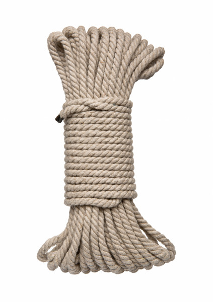 Hogtied - Bind & Tie - 6mm Hemp Bondage Rope - 50 Feet - Bondage Rope Ties