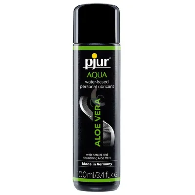 Pjur Aqua Aloe Vera Water Based Lube 100ml 3 4oz