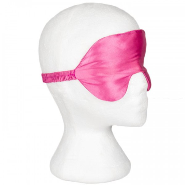 Bondara Pink Faux Silk Blindfold — image 4 of 4