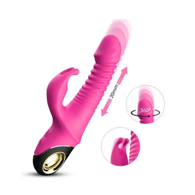 Brave Thrusting Rabbit Vibrator