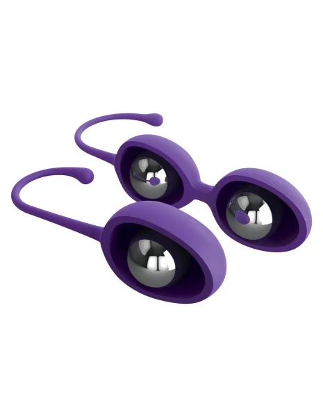 Jimmy Jane Weighted Silicone Kegel Trainer (2 Pce Set)