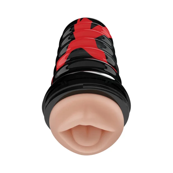PDX Elite Air Tight Oral Stroker Beige — image 9 of 14